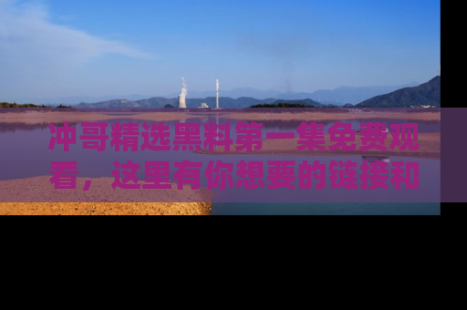 冲哥精选黑料第一集免费观看,这里有你想要的链接和内幕!