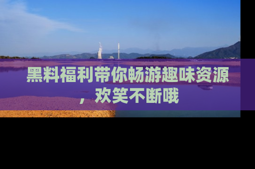 黑料福利带你畅游趣味资源，欢笑不断哦
