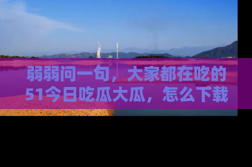 弱弱问一句,大家都在吃的51今日吃瓜大瓜,怎么下载登录才能体验最新入口?