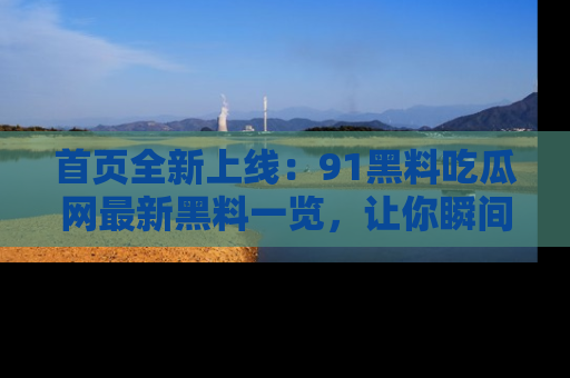 首页全新上线:91黑料吃瓜网最新黑料一览,让你瞬间掌握